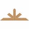 Ekena Millwork Saratoga Timber Gable Bracket, Western Red Cedar, 60"W x 25"H x 3 1/2"D x 5 1/2"F, 10/12 Pitch GBW060X25X0406SAR00SWR - alternate 1